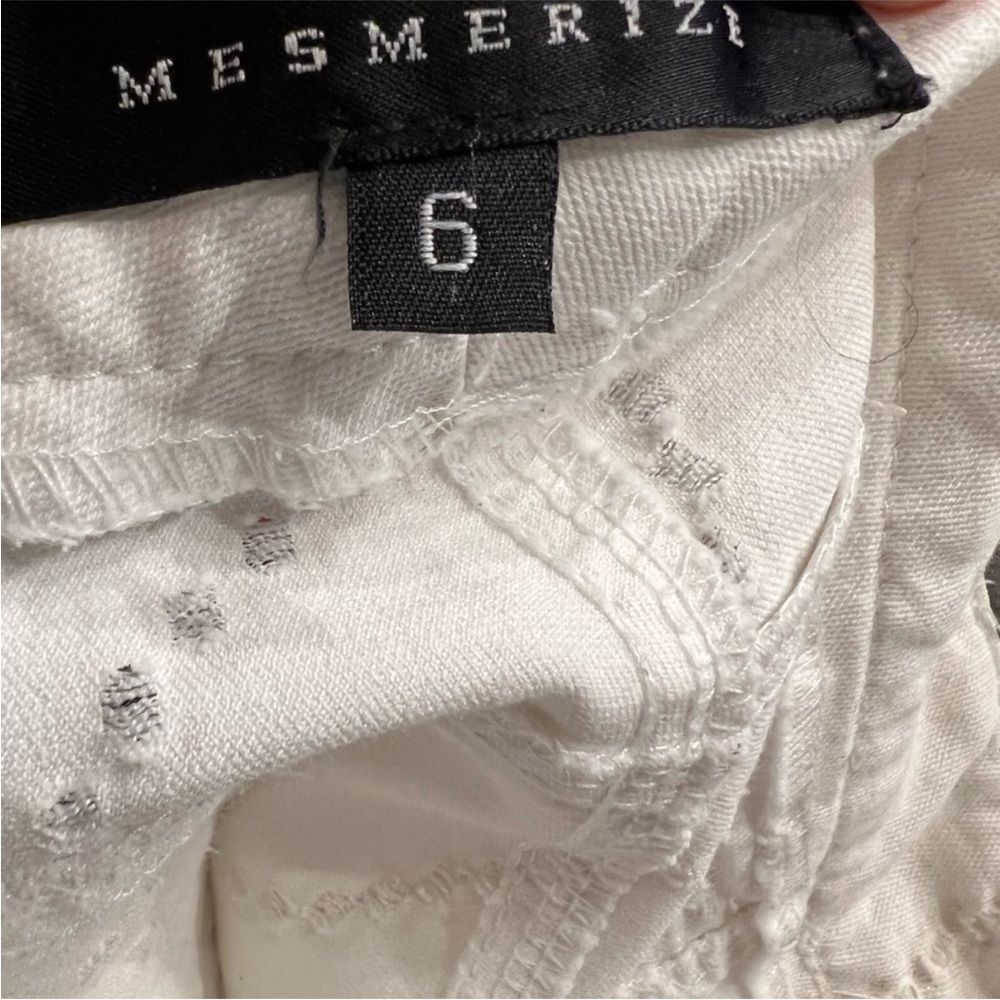 Mesmerize White Pants - Picture 3 of 3
